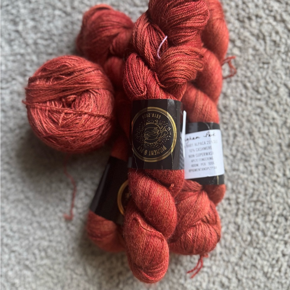 Pigment and Ply Cashmere/Alpaca Yarn